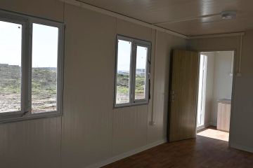 Flat Pack Container Inside