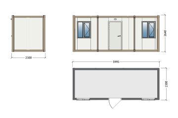 Demountable Flat Pack Container Plans