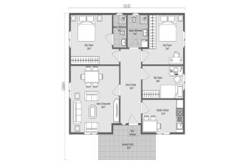 Single Storey Prefab Houses Plans