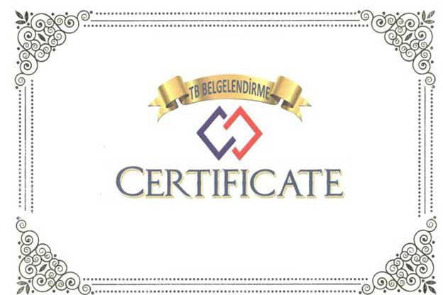 Certificates