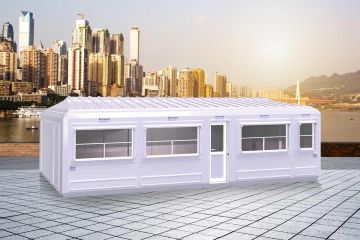 Prefabricated Shelter 390 x 990 cm
