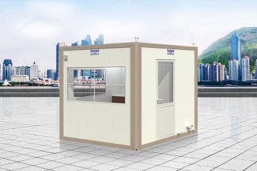 260 x 260 Security Hut & WC