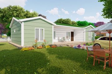 102 m² Steel Frame House