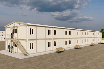 542 m² Container Office